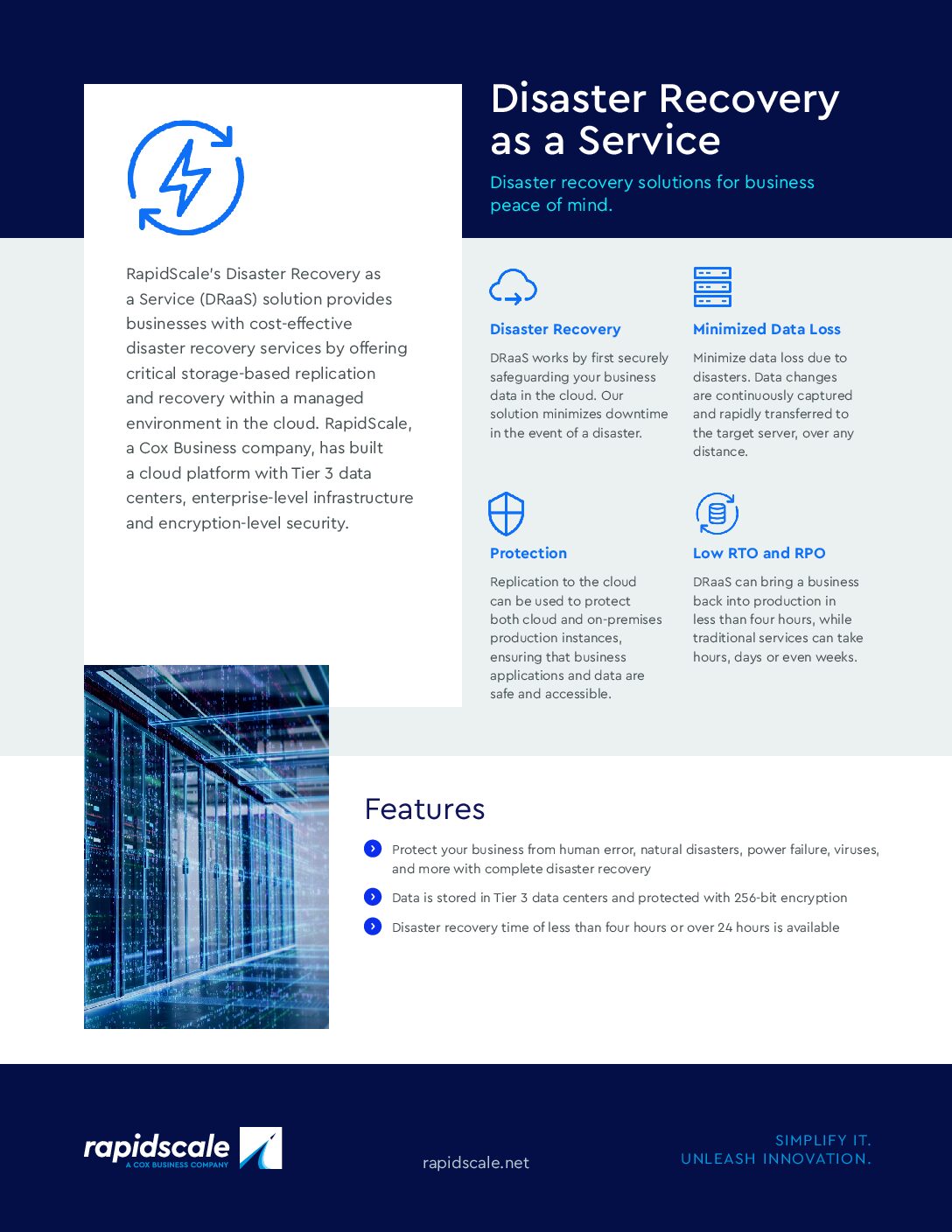 Disaster Recovery as a Service Slick (3)