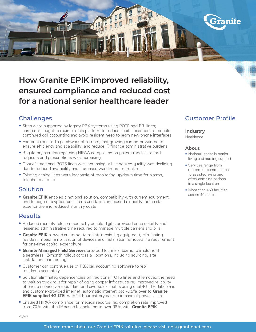 Granite-Case-Study-EPIK-Healthcare-Facilities